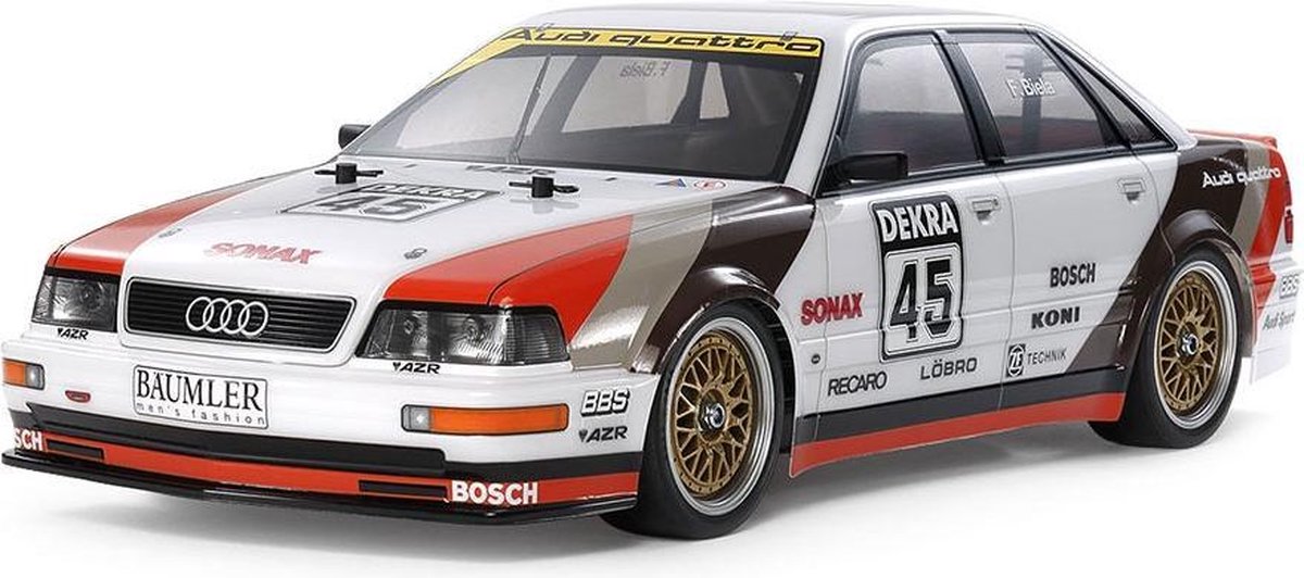 Tamiya 1:10 RC Audi V8 Tourenwagen (TT-02) 1:10 RC auto Elektro Toerwagen