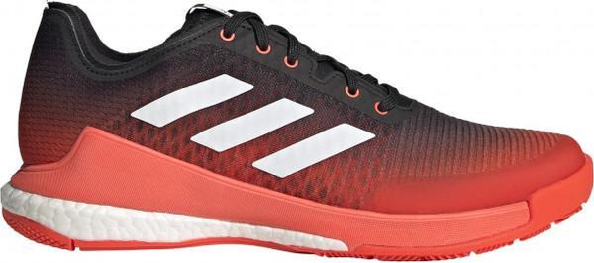adidas Crazyflight - rood/zwart - maat 38 2/3