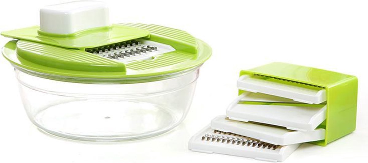 Handmatige Groentesnijder - Multifunctionele  5 in 1 Mandoline - Snijmachine - Groentesnijder - Keukensnijder - Groentesnijder Multifunctioneel