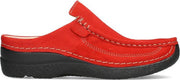Wolky Roll Slide muil rood maat 37
