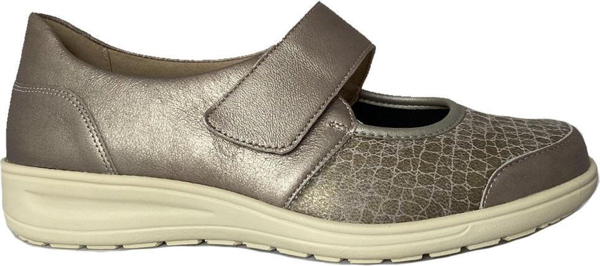 Grijze Solidus Bandschoenen Kate Wijdte K