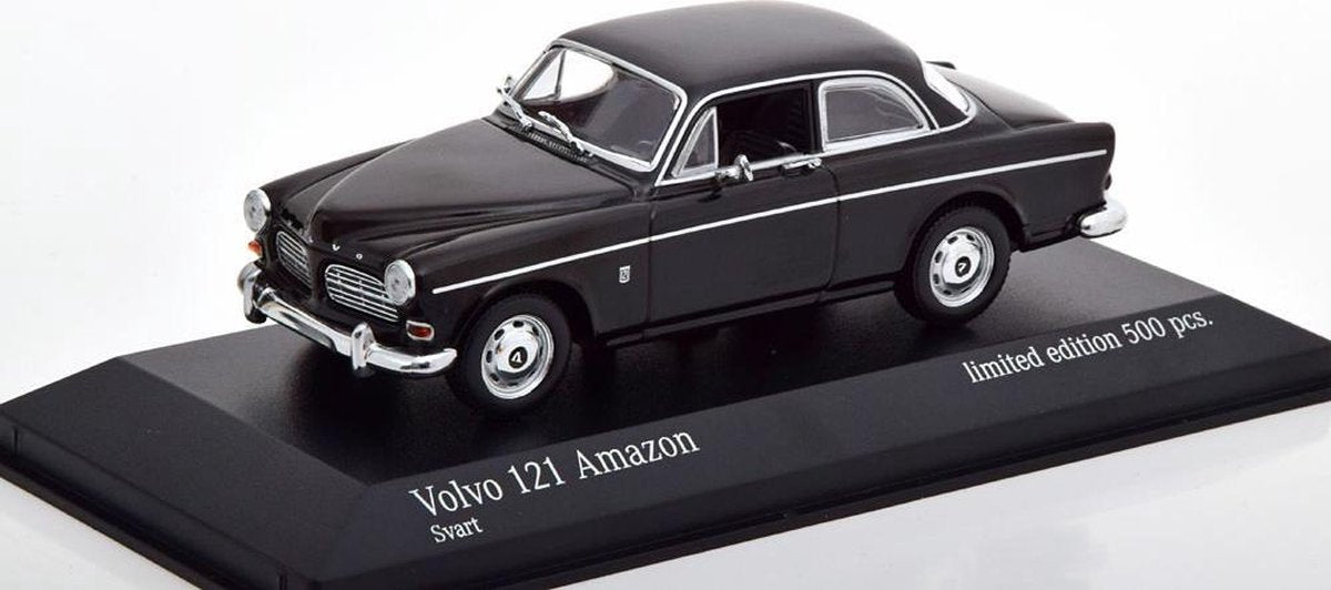 Volvo 121 Amazon 1966 Zwart 1-43 Minichamps Limited 500 Pieces