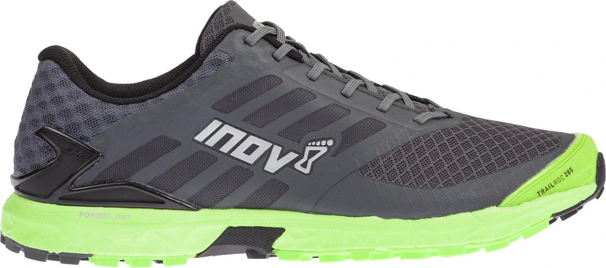 Inov-8 Hardloopschoenen Trailroc 285 Heren Grijs/groen Maat