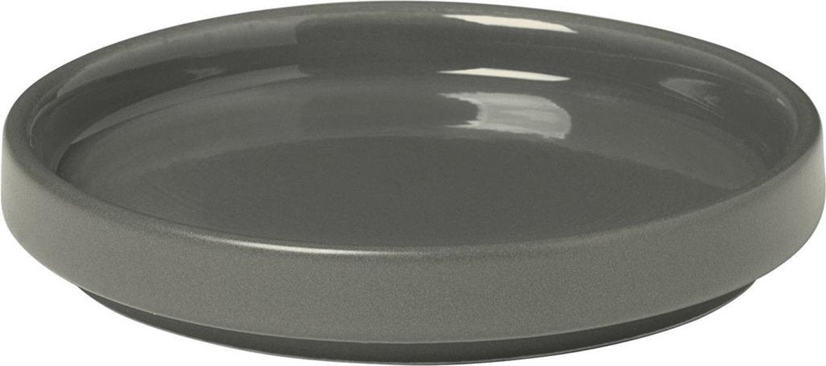 Blomus PILAR plat bord 10 cm Pewter (set/4)