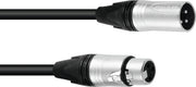 SOMMER CABLE DMX kabel XLR 3pin 1.5m bk Neutrik