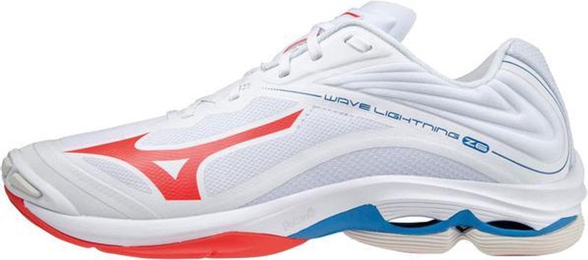 Mizuno Wave Lightning Z6 - wit/blauw - maat 42.5