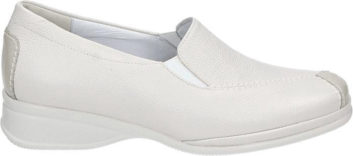 Semler R1635 - Volwassenen Instappers - Kleur: Wit/beige - Maat: 40