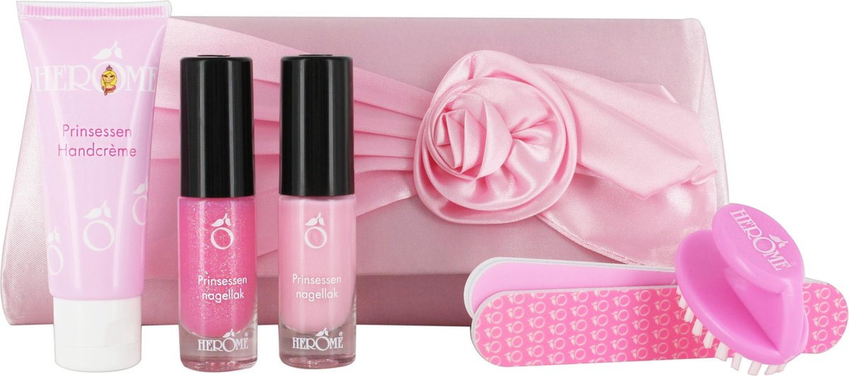 Herome prinsessensetje (Princess Set) in Clutch -1st- 2 nagellakken (waterbasis)