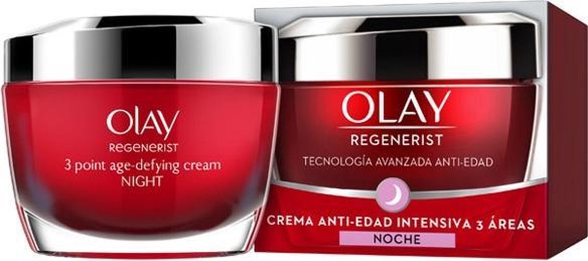 Olay Regenerist 3 Areas Crema Noche Anti-edad Intensiva 50 Ml