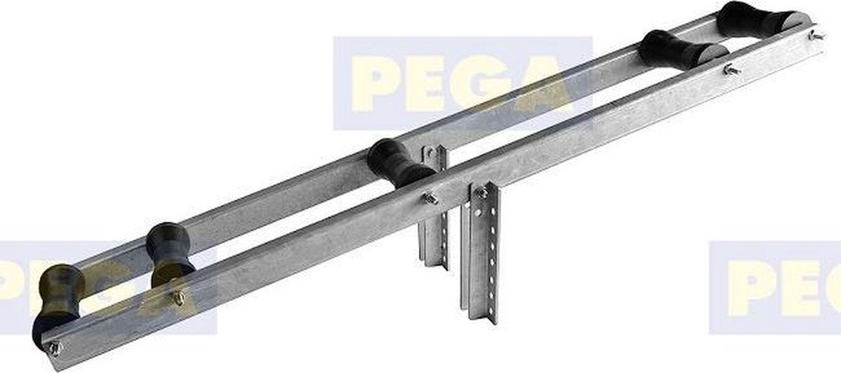 Lang schommelstuk as / 5 kielrollen Lengte 150 cm (162.51)