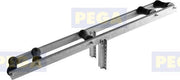 Lang schommelstuk as / 5 kielrollen Lengte 150 cm (162.51)