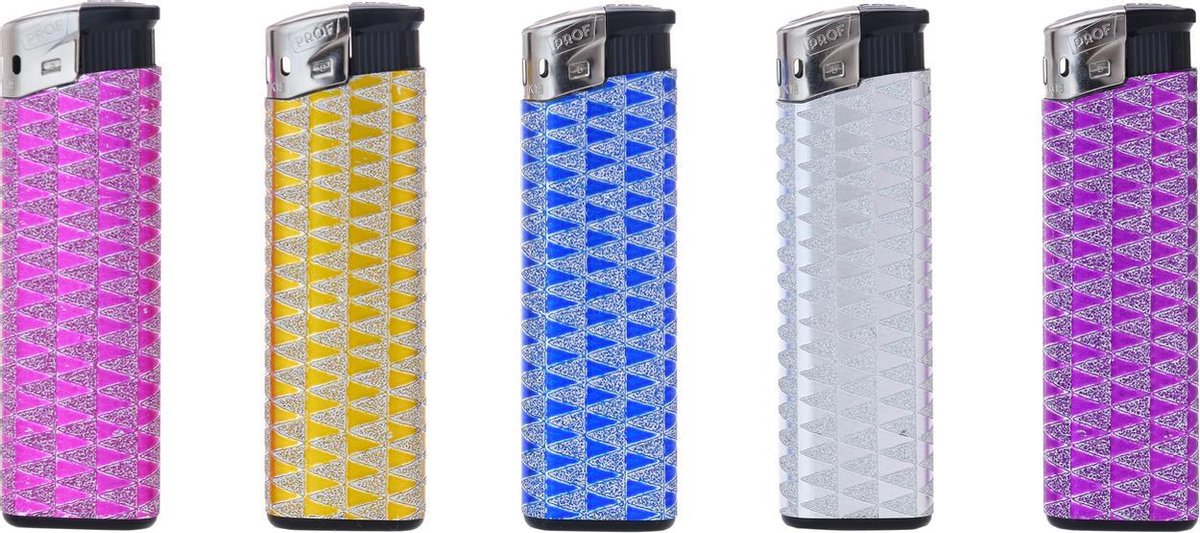 Aanstekers - Lighters - Prof - 50 stuks – Shiny Triang