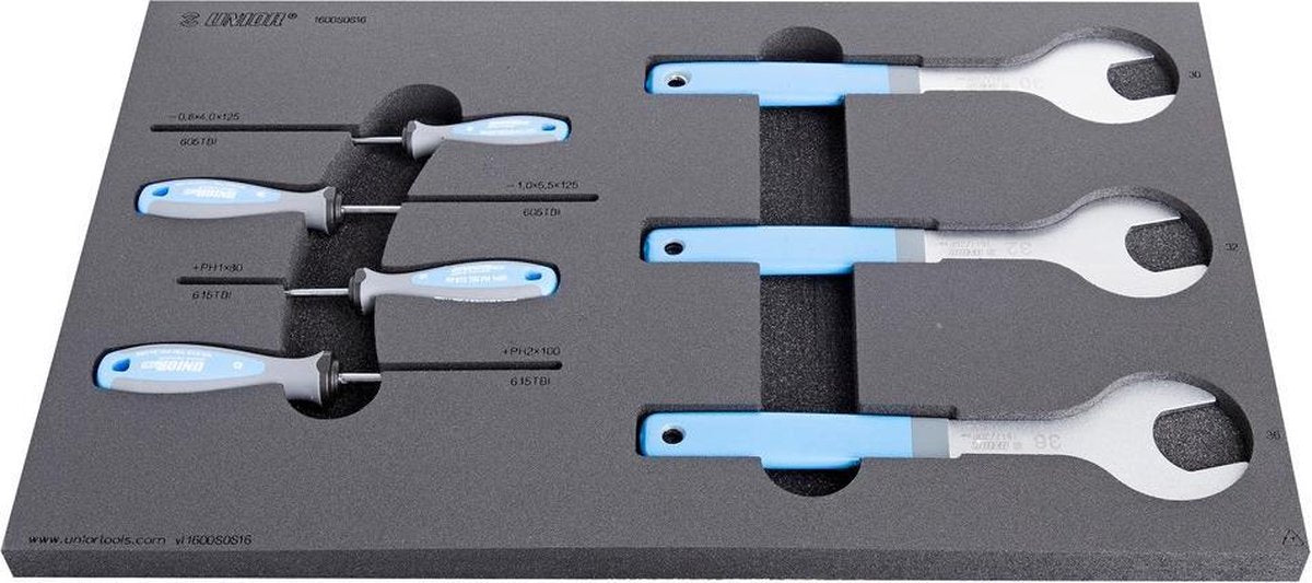 SET FIETSGEREEDSCHAP IN SOS TOOL TRAY