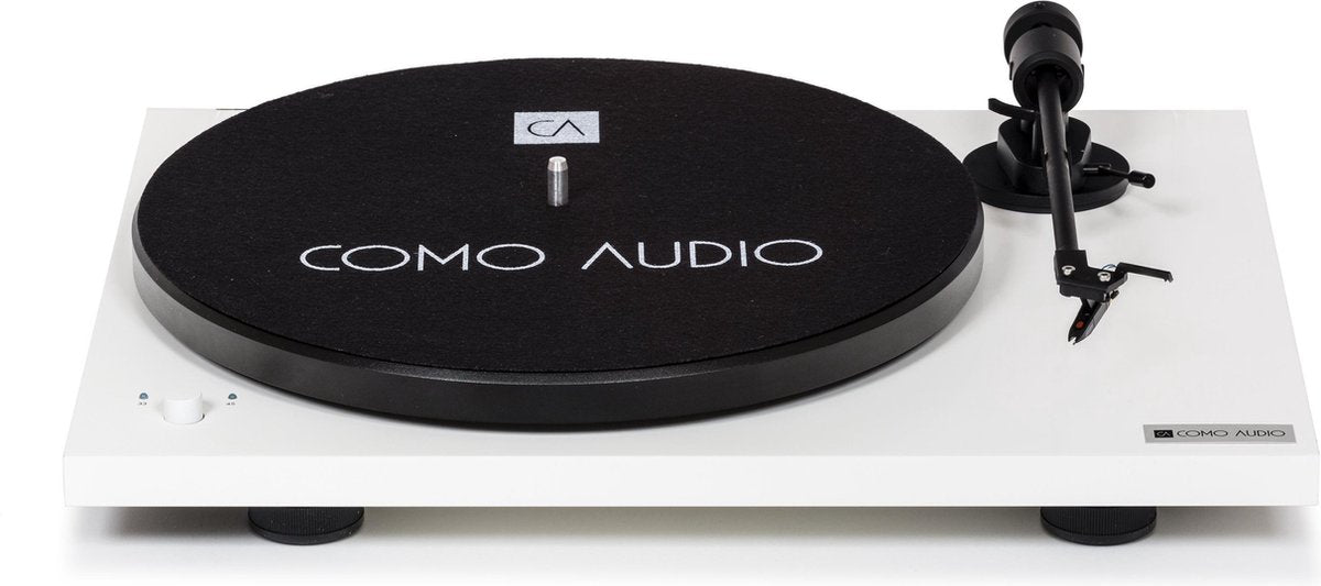 Como Audio Turntable Piano White