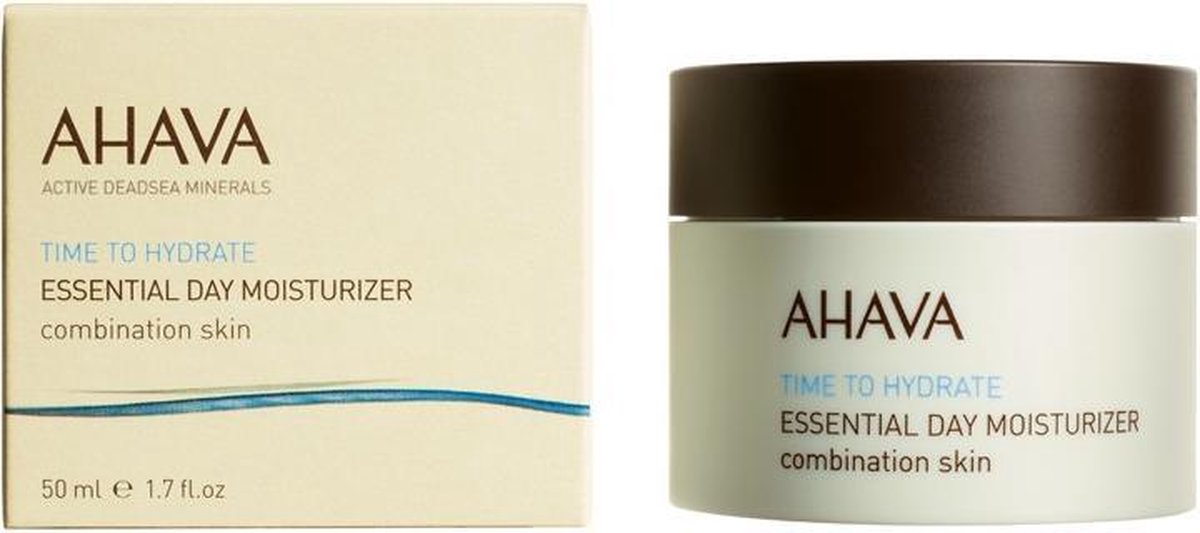 Ahava Time To Hydrate Essential Day Moisturiser 50ml - For Combination Skin