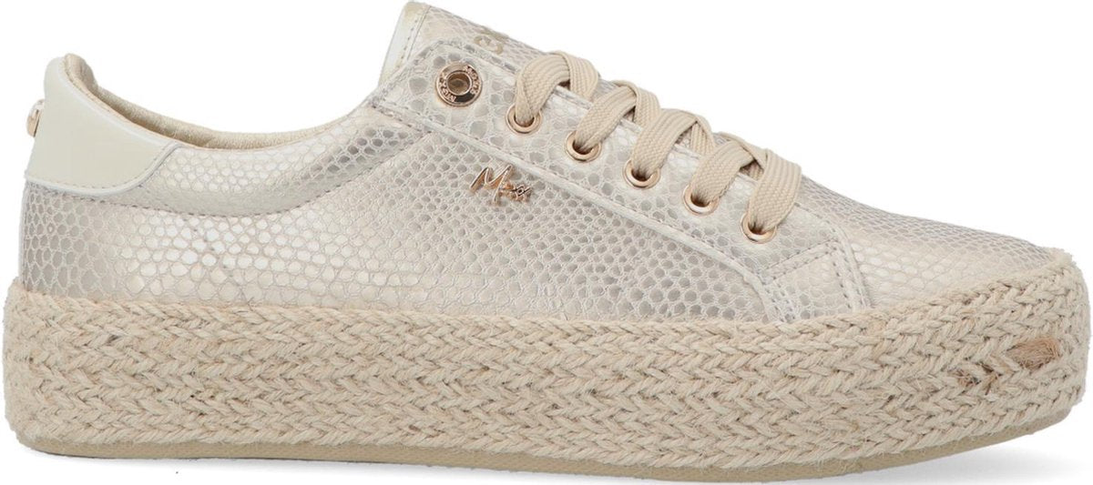 Mexx Chevelijn 05 Lage sneakers - Dames - Goud - Maat 38
