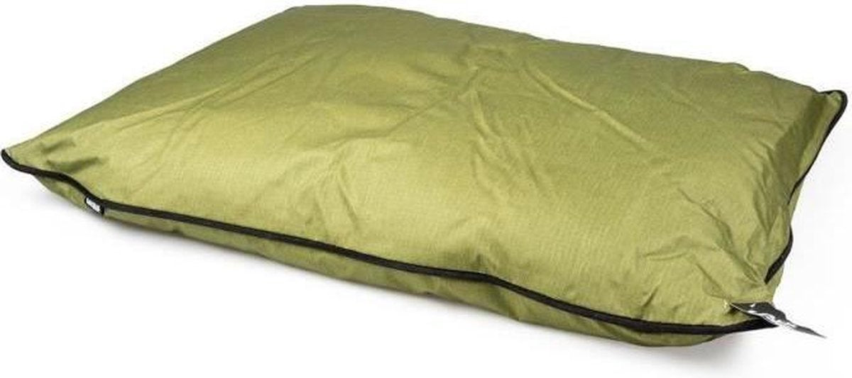 DUVO + Poly Rechthoekig Kussen Siesta Olijfgroen - 120 x 80 x 10 cm - 2.223 kg - Voor hond