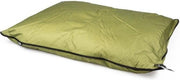 DUVO + Poly Rechthoekig Kussen Siesta Olijfgroen - 120 x 80 x 10 cm - 2.223 kg - Voor hond