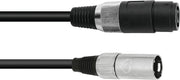 OMNITRONIC Adaptercable Speaker(F)/XLR(M) 1m bk