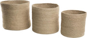 Beliani ARTIGALA - Mand - beige - jute