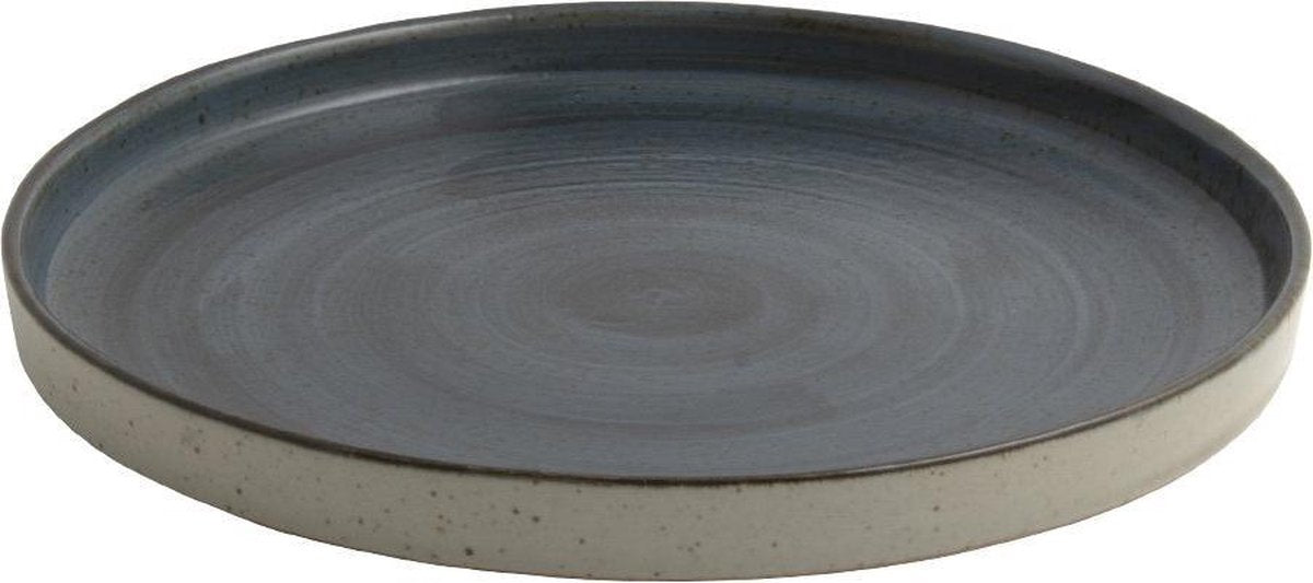 OSKAR LEA dinerbord 24 cm - set van 4 - donkerblauw / D24