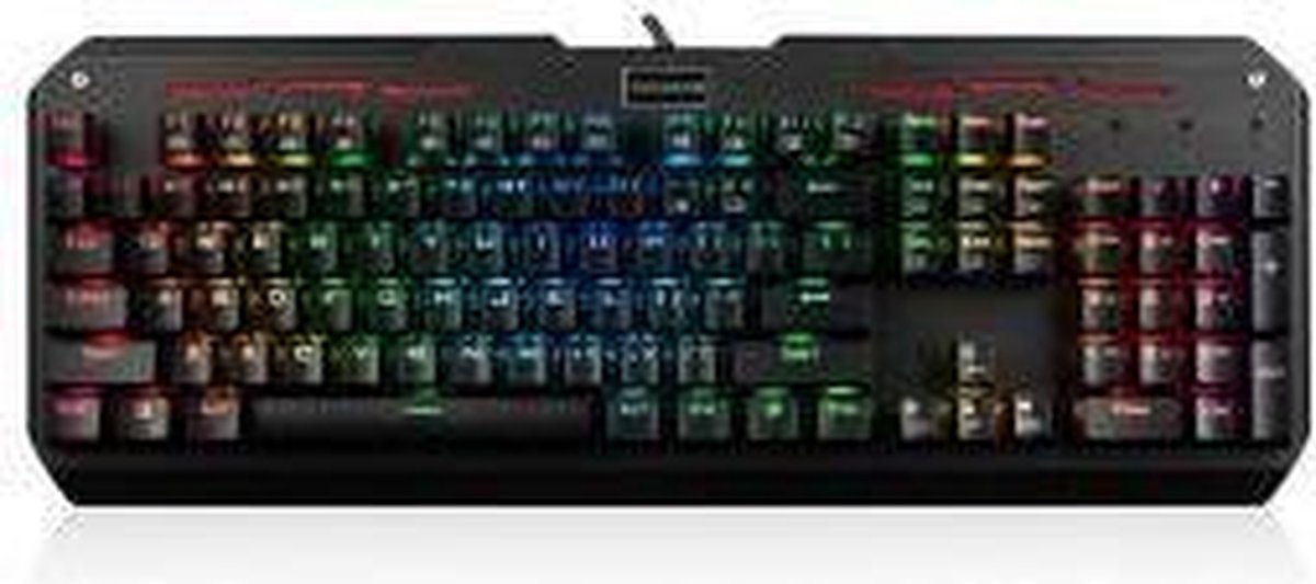 Modecom K-MC-HAMMER-U-RED-RGB Volcano Hammer RGB Mechanical Keyboard [USB