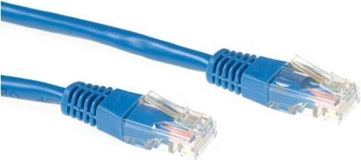 Ewent 10.0m Cat5e UTP netwerkkabel 10 m U/UTP (UTP) Blauw