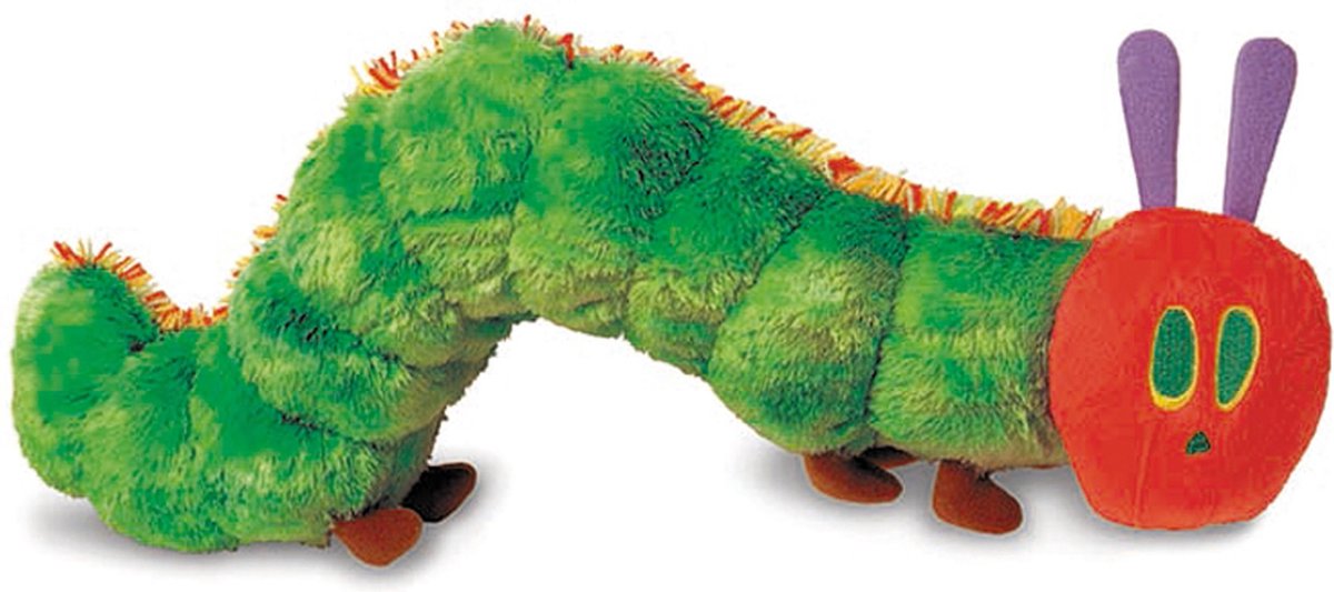 Pluche Rupsje Nooitgenoeg (42 cm)
