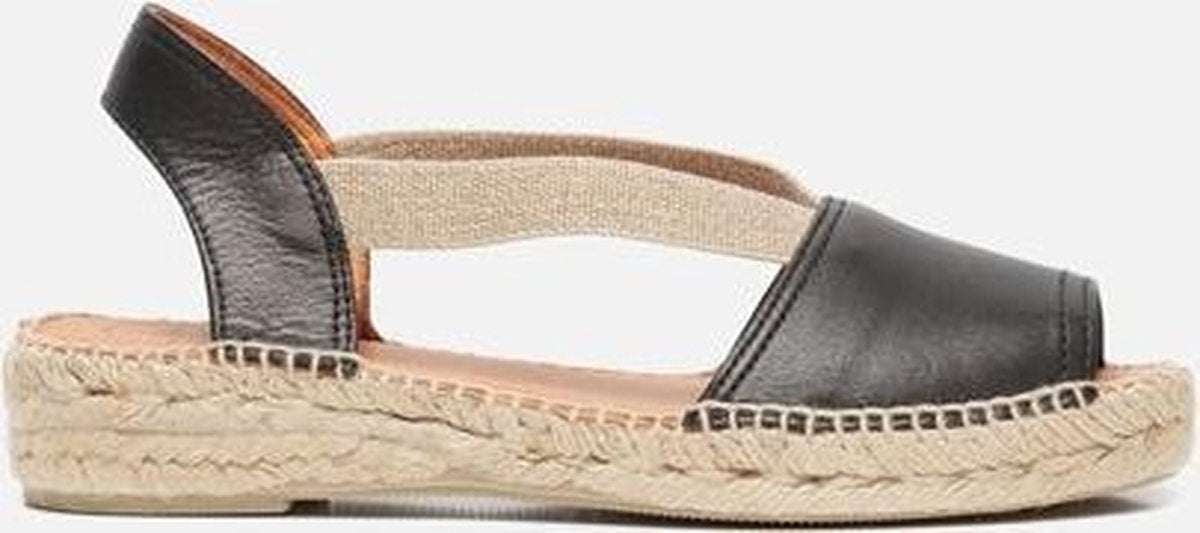 Toni Pons Etna espadrilles zwart - Maat 43
