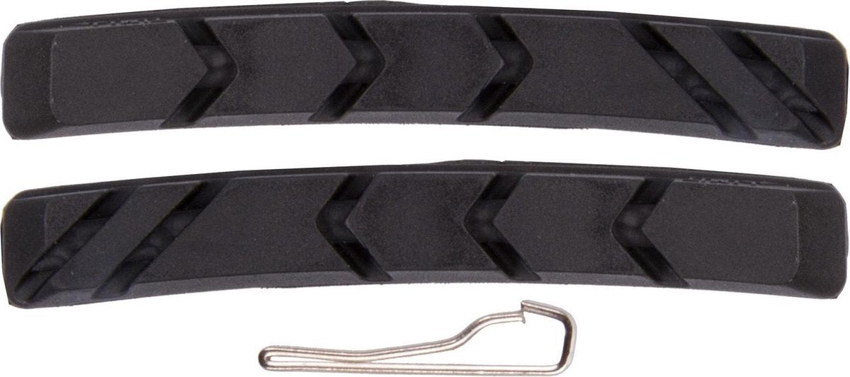 M-wave Remblokrubbers V-brake 72 Mm Zwart