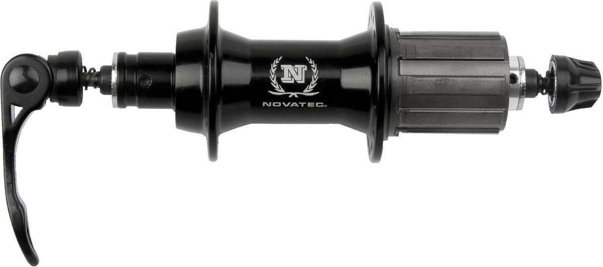 Novatec Naaf Achter Aluminium 8-9 Speed 32-gaats Zwart