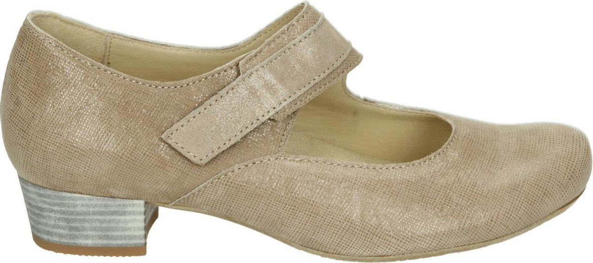 Verhulst 8305-25-58 H - Volwassenen Pumps - Kleur: Wit/beige - Maat: 37.5