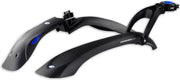 Simpla Spatbordenset Hammer Pro 24 - 29 Inch Zwart/blauw