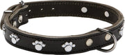 Adori Halsband - soft met 8 voetjes donker - Bruin