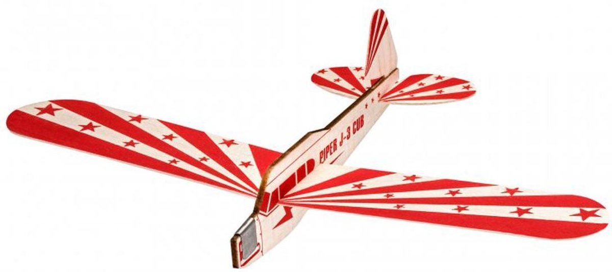 Revell Balsabirds Eagle Jet Hout Rood 29 Cm