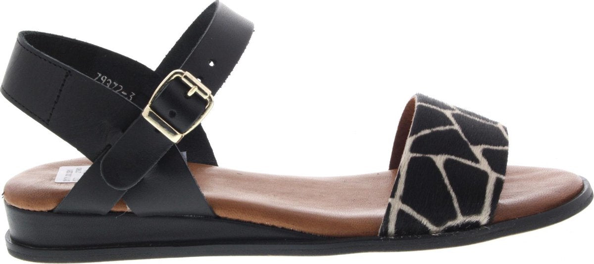 Zwarte Red Rag Sandalen Tiny Wedge
