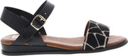 Zwarte Red Rag Sandalen Tiny Wedge