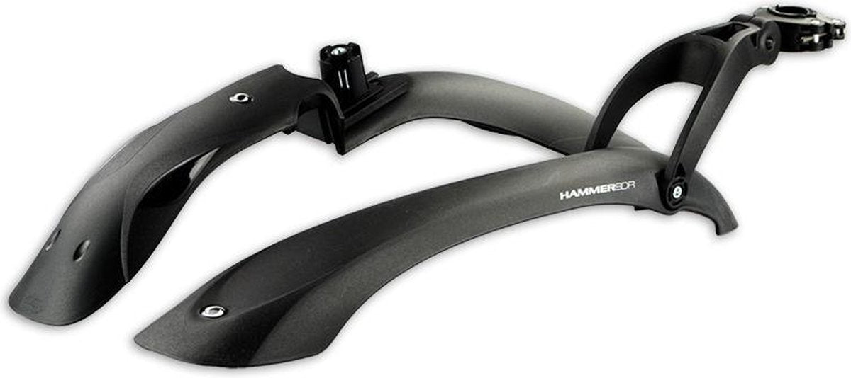 Simpla Spatbordenset Hammer Pro 24 - 29 Inch Zwart