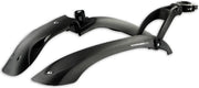 Simpla Spatbordenset Hammer Pro 24 - 29 Inch Zwart