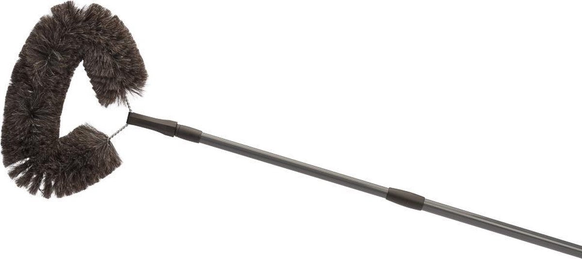 Grote Ragebol Geitenhaar met Telescoopsteel tot 170cm
