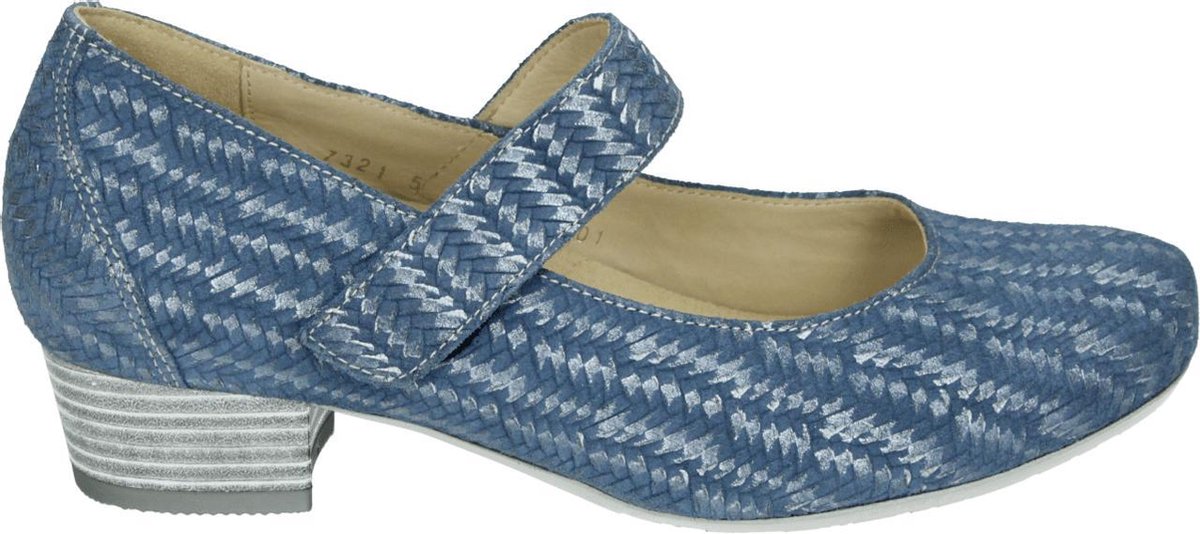 Verhulst 7321-25-58 K - Volwassenen Pumps - Kleur: Blauw - Maat: 38
