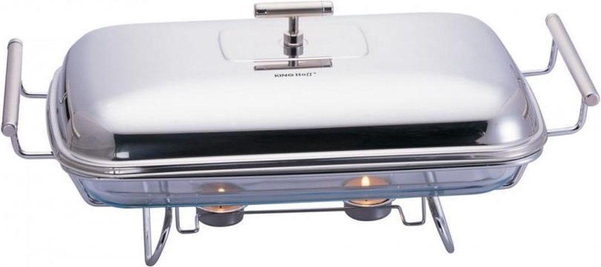 Kinghoff 1414- voedselverwarmer - warmhoudplaat - rechaud - 3 liter