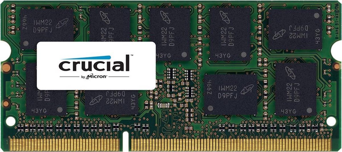 Crucial CT8G3S160BM geheugenmodule 8 GB DDR3 1600 MHz