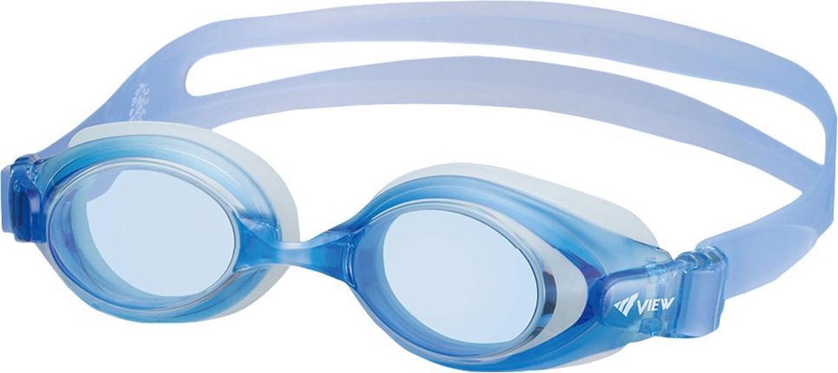 View Junior zwembril op sterkte -3/-3 blauw