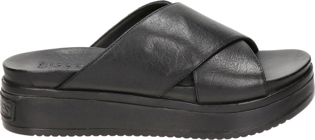 Shabbies 170020162 Slippers - Dames - Zwart - Maat 37