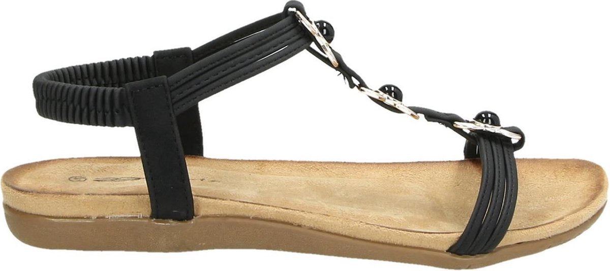 Dolcis dames sandaal - Zwart - Maat 38