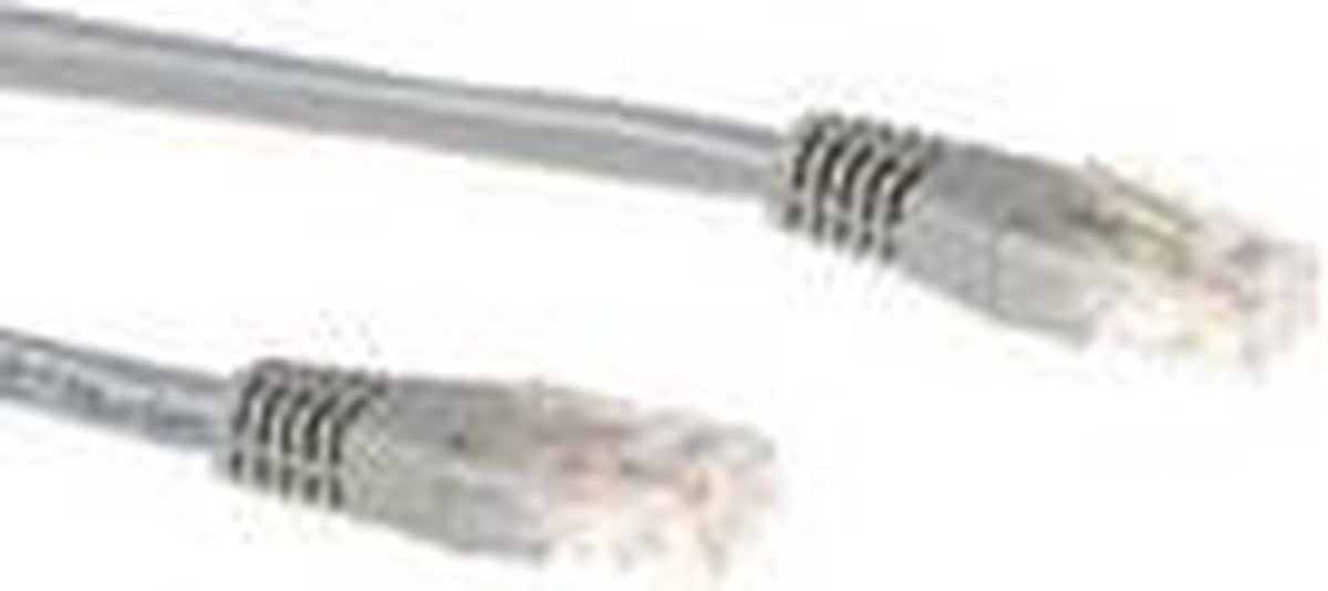 ACT CAT6A UTP patchkabel grijs