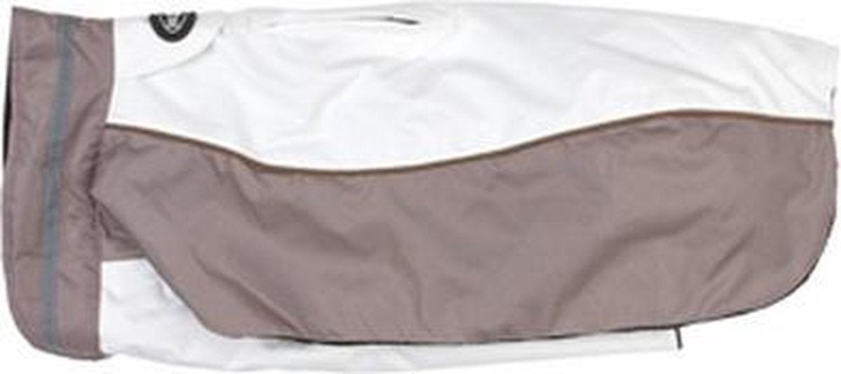 Buster Wintercoat White/Rose M  -  ruglengte 46 cm - honden 12-18 kg
