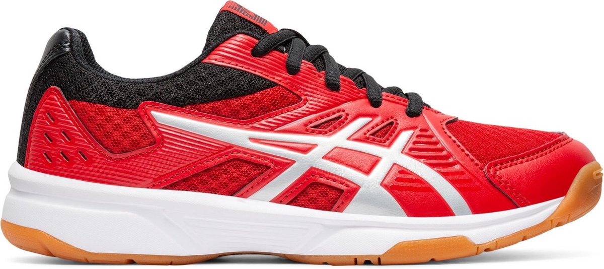 Asics Gel-Upcourt 3 Sportschoenen - Maat 33.5 - Unisex - rood/zilver/zwart