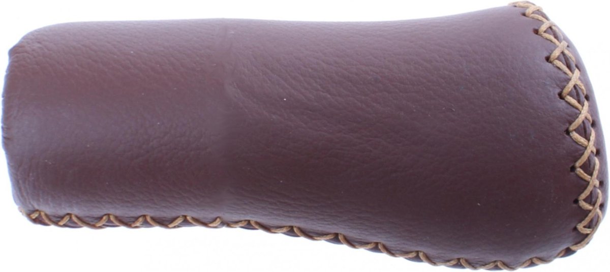 Handvat Gazelle rechts 88 mm - bruin Aero leder